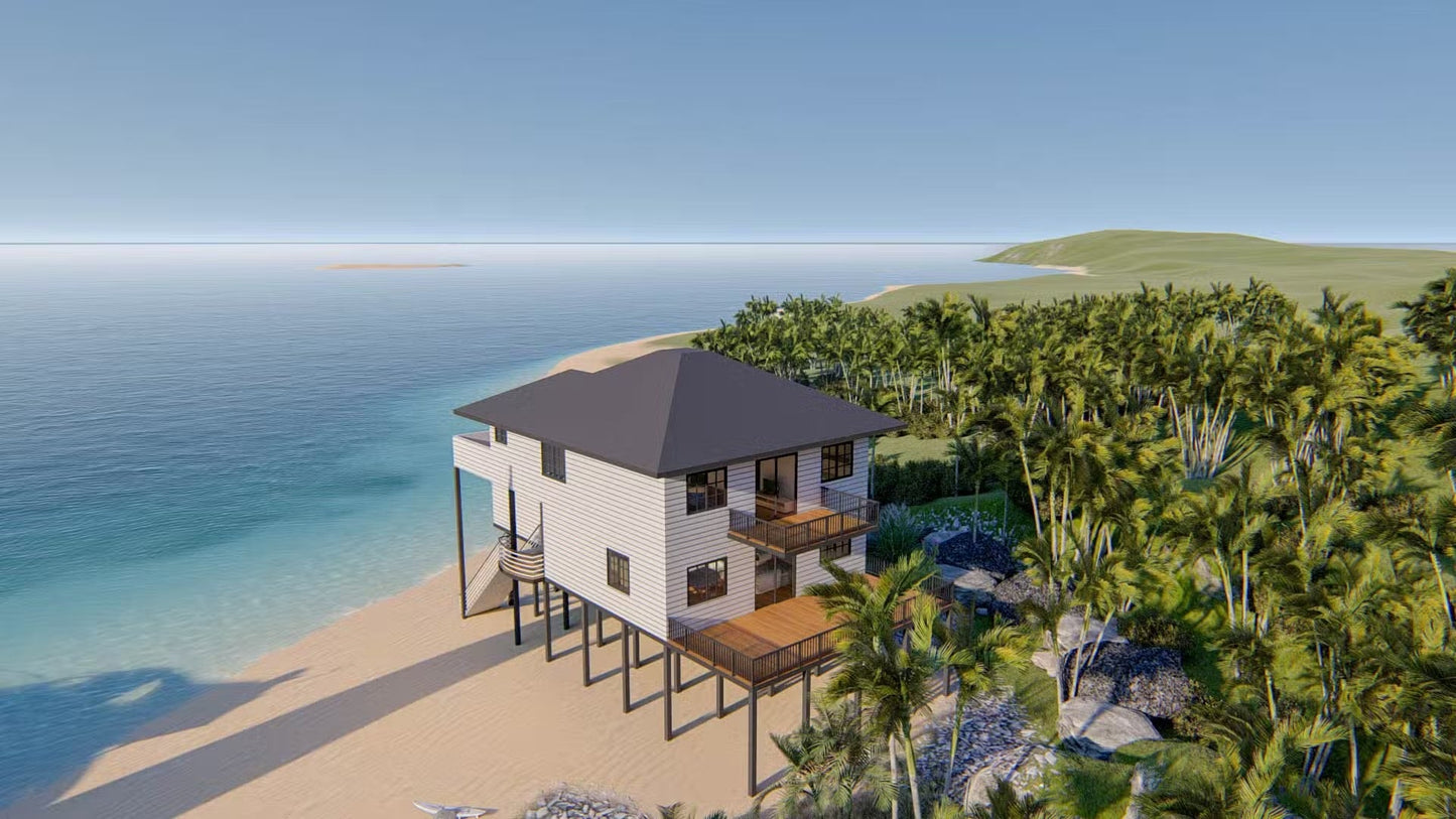 The Ocean Port Steel House Kit