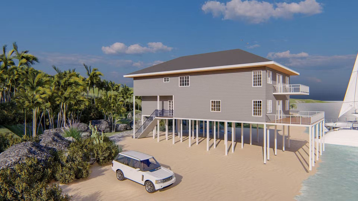 The Blue Wave Steel House Kit