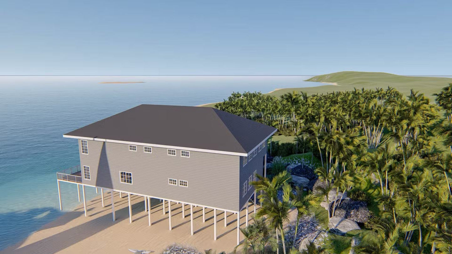 The Blue Wave Steel House Kit