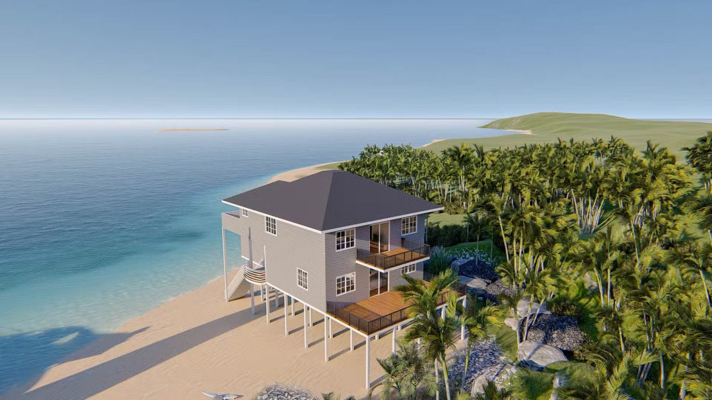 The Ocean Port Steel House Kit