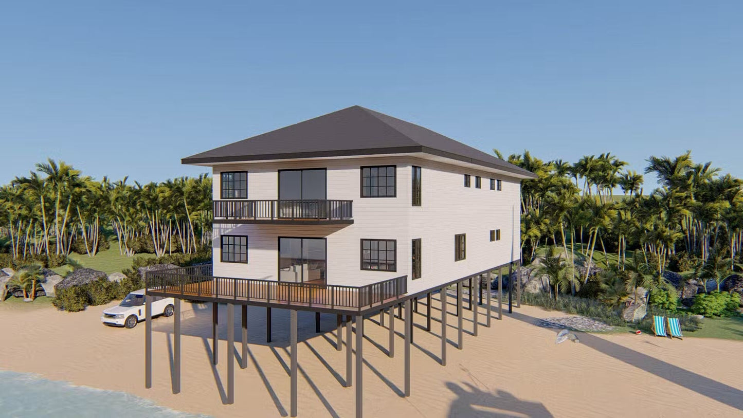 The Blue Wave Steel House Kit