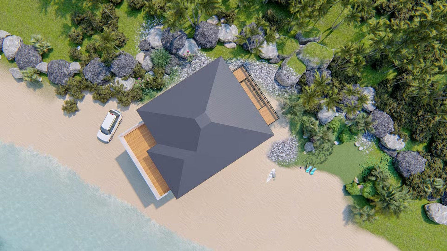 The Ocean Port Steel House Kit