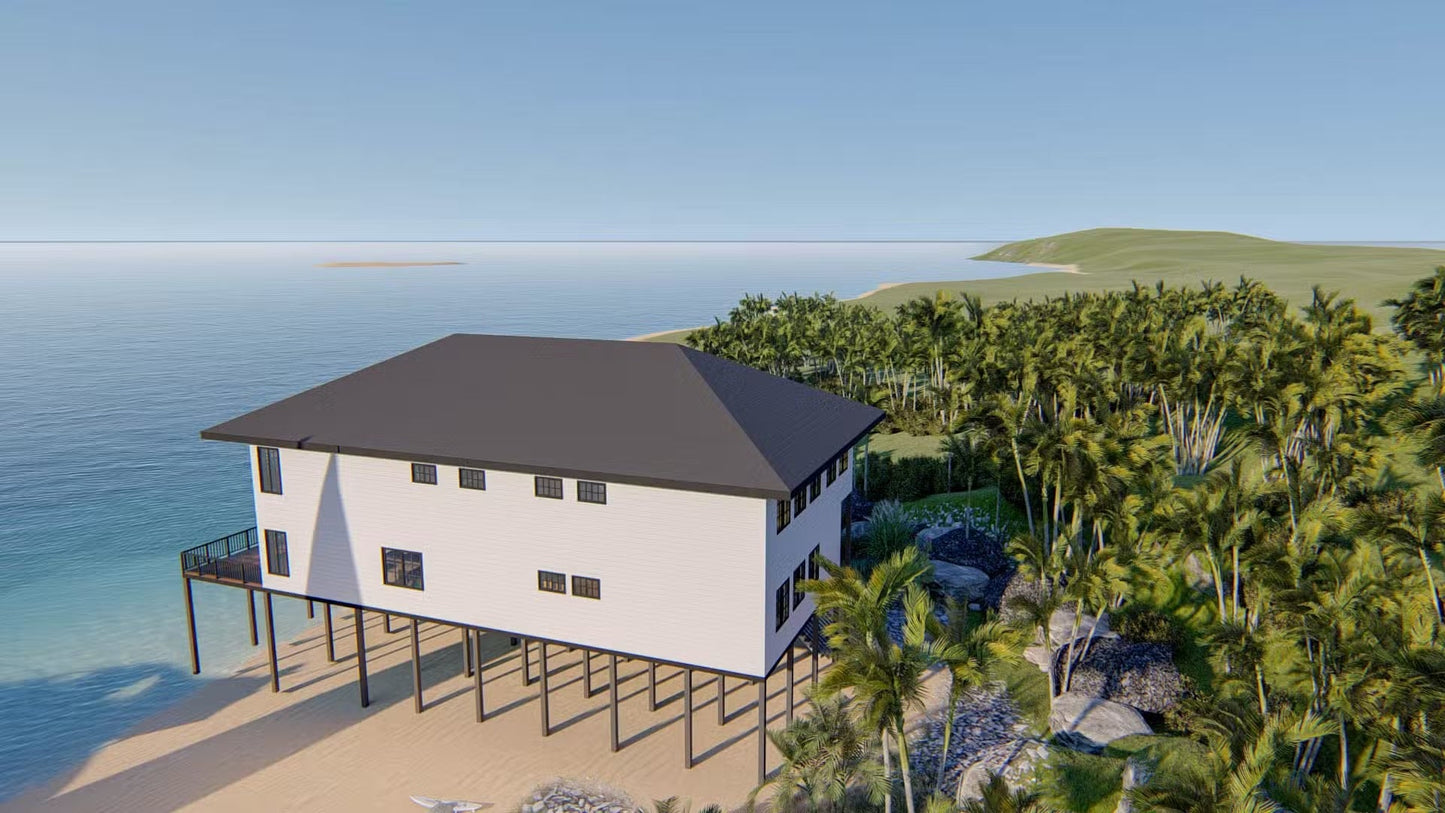 The Blue Wave Steel House Kit