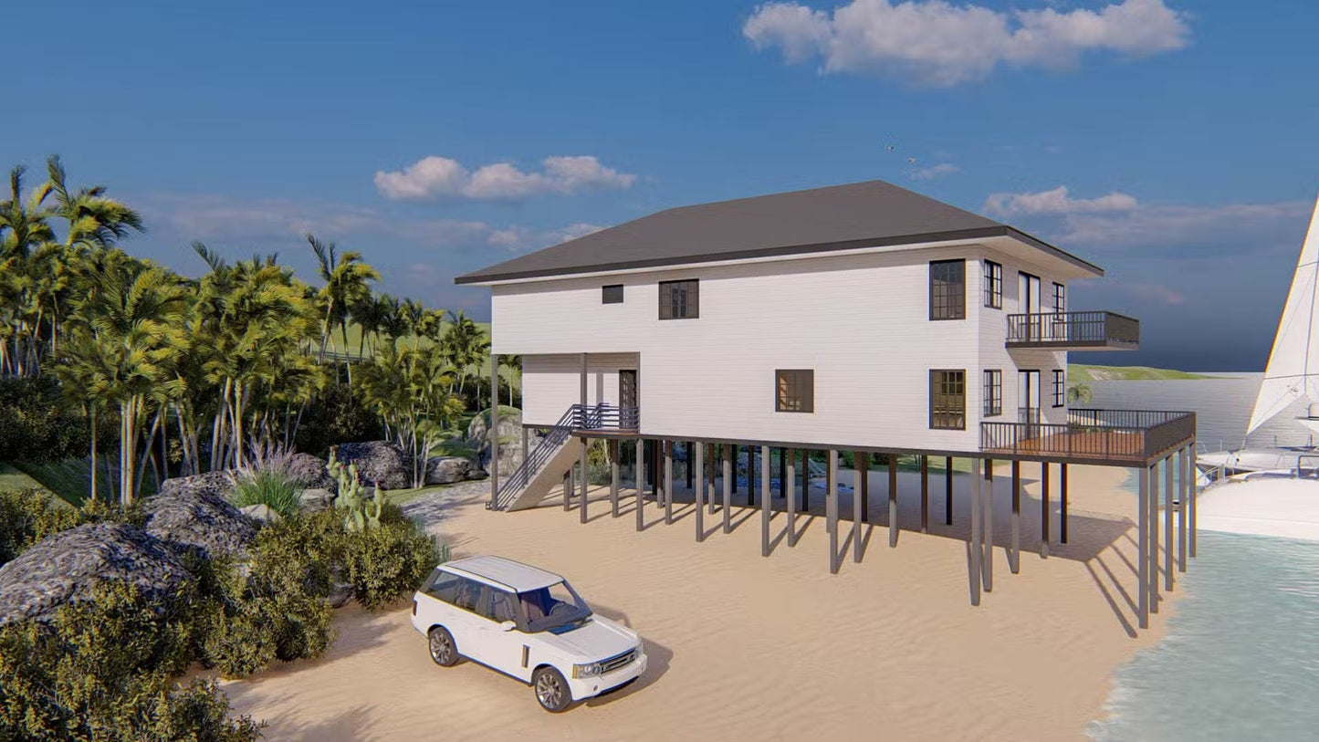 The Blue Wave Steel House Kit
