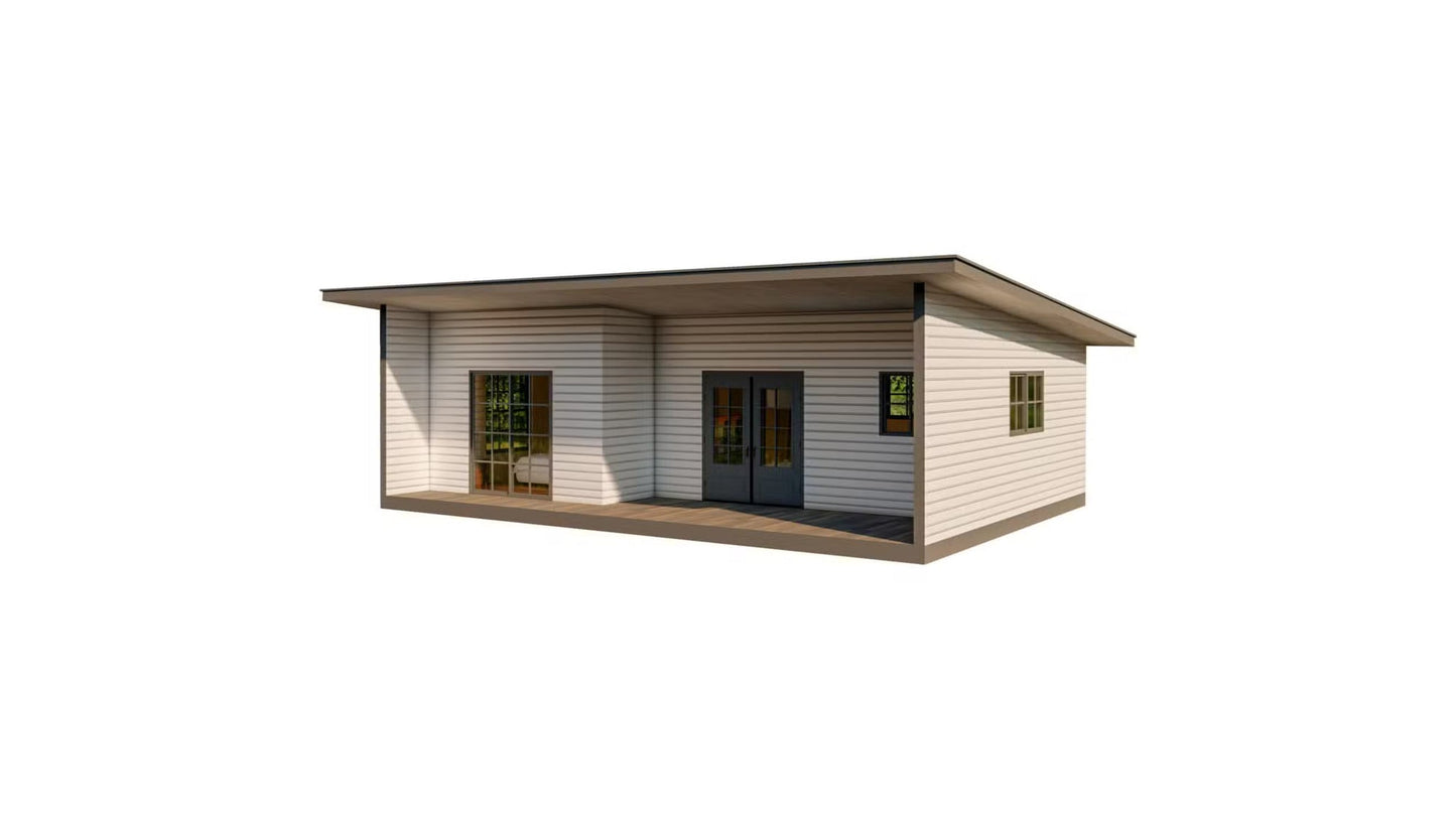 The Coral Bay Steel House Kit