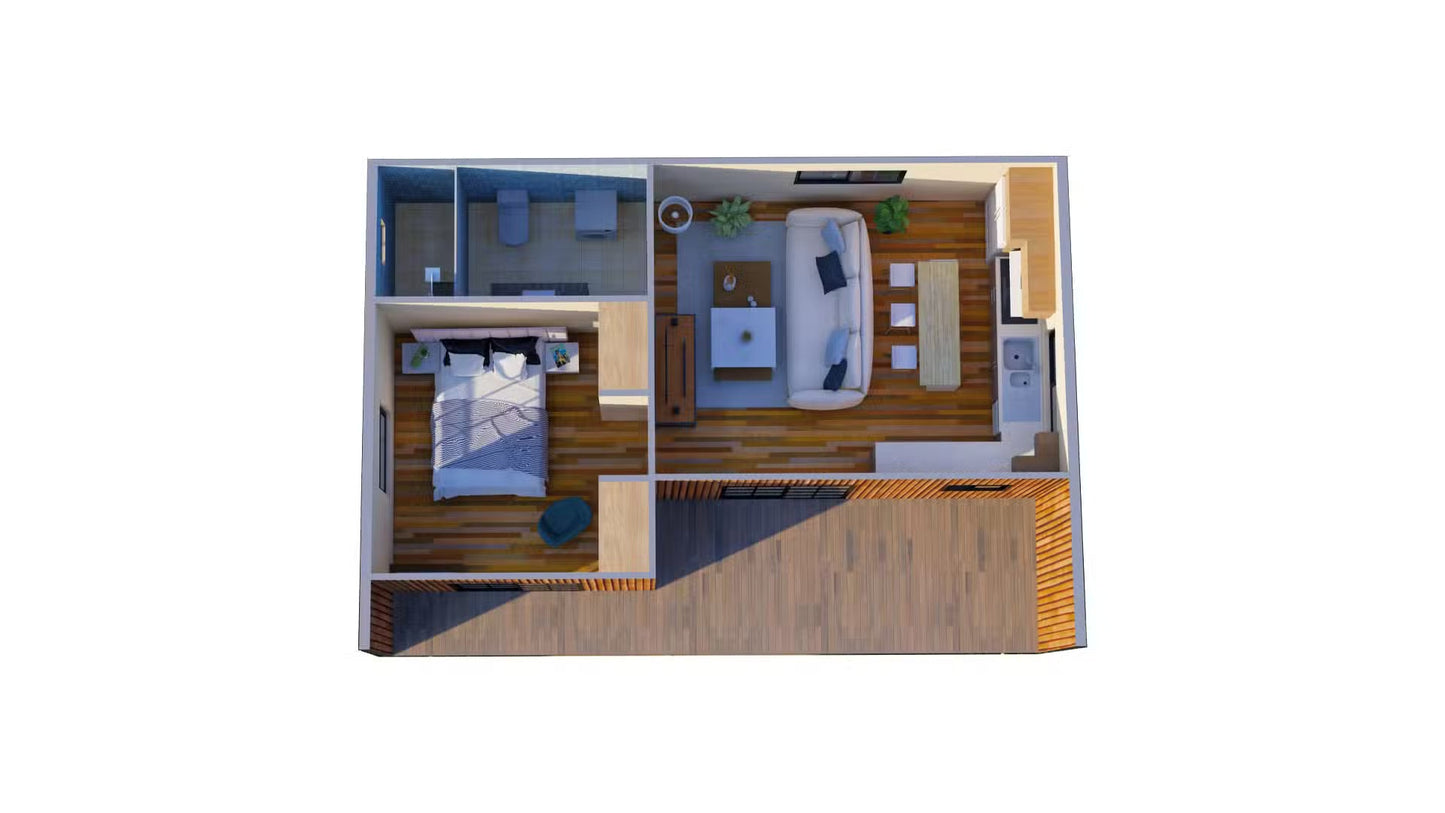 The Coral Bay Steel House Kit