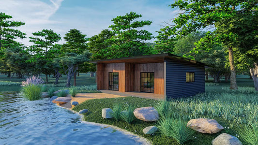 The Open Water Steel House Kit