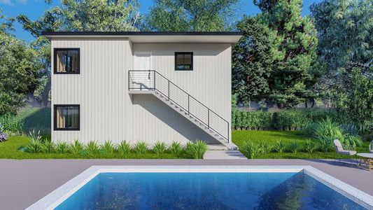 The Shoreline Steel House Kit