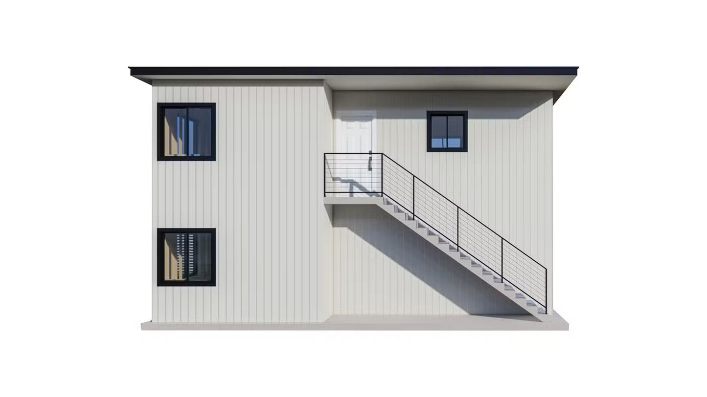 The Shoreline Steel House Kit