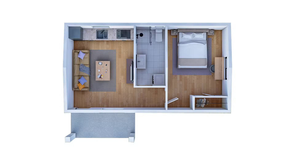 The Sea Mist Steel House Kit