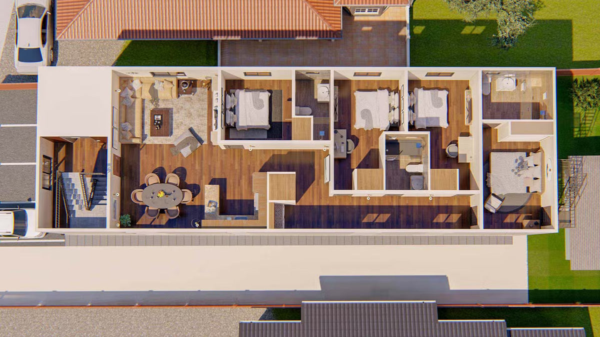 The Seabrook Steel House Kit