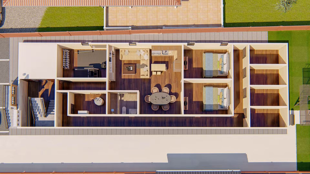 The Seabrook Steel House Kit