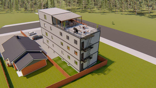 The Seabrook Steel House Kit