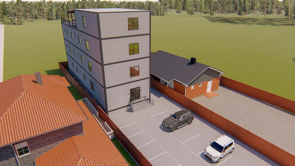The Seabrook Steel House Kit