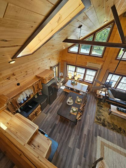 Amish Built Appalachian Cabin (Shipping and Set up based on the location of your state)