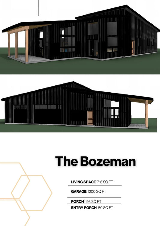 The Bozeman Barndominium House Kit