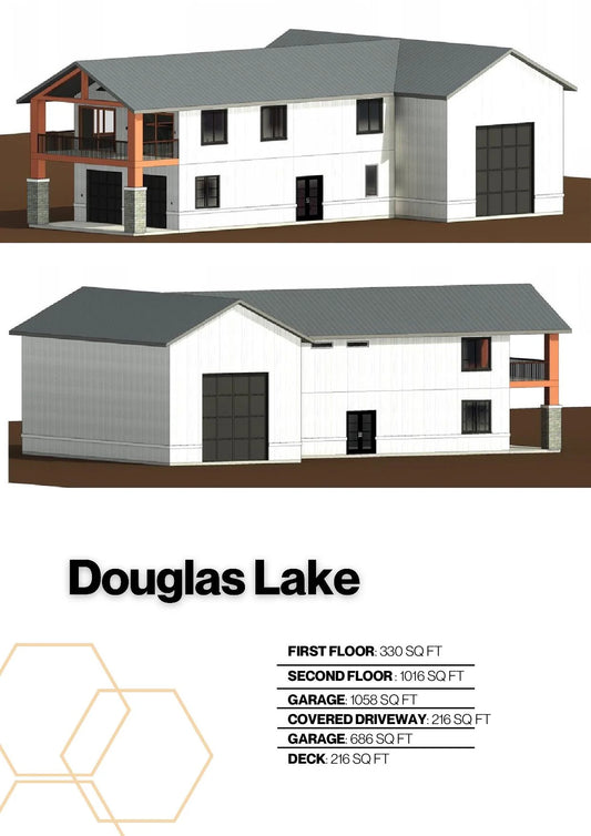 The Douglas Lake Barndominium House Kit