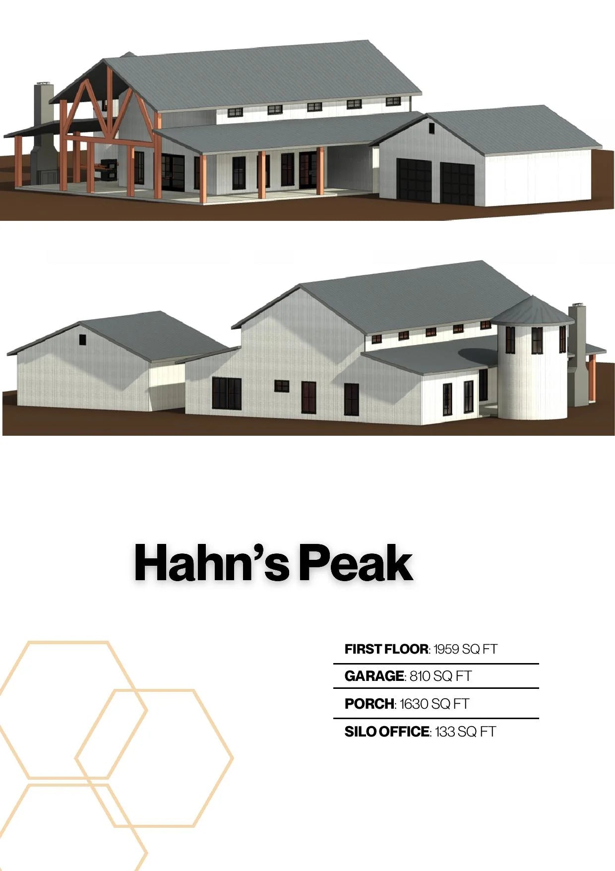 The Hahn's Place Barndominium House Kit