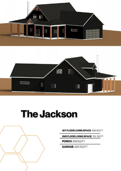 The Jackson Barndominium House Kit