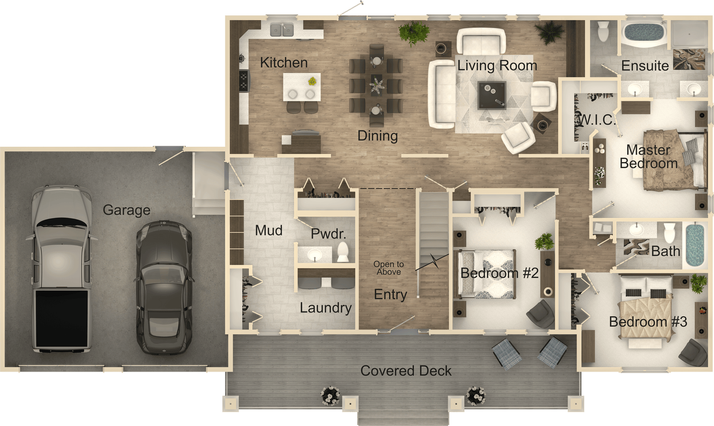 The Alaska House Kit (4 bed 3.5 bath)