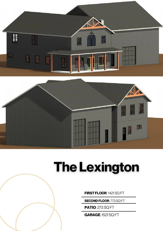 The Lexington Barndominium House Kit