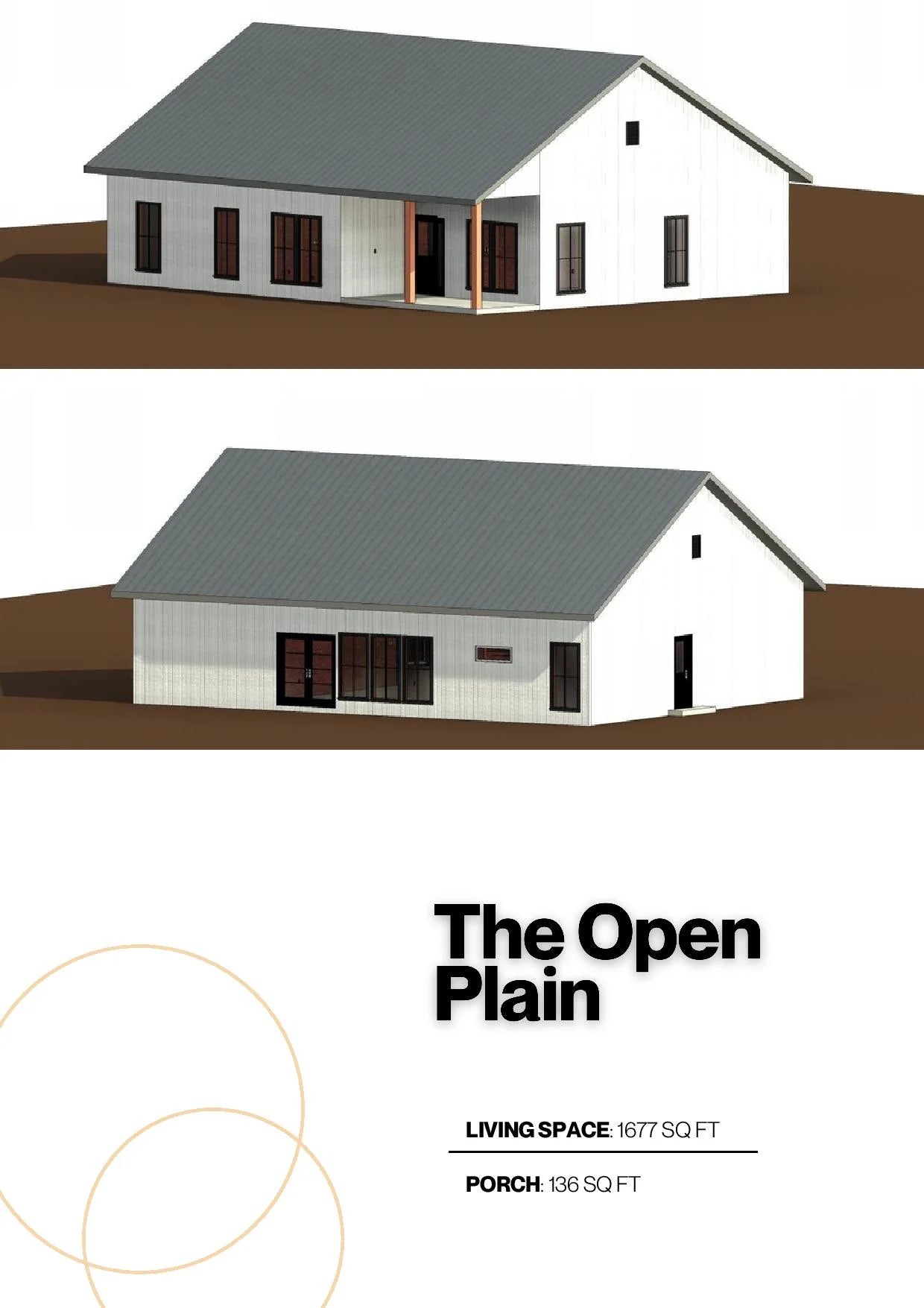 The Open Plain Barndominium House Kit