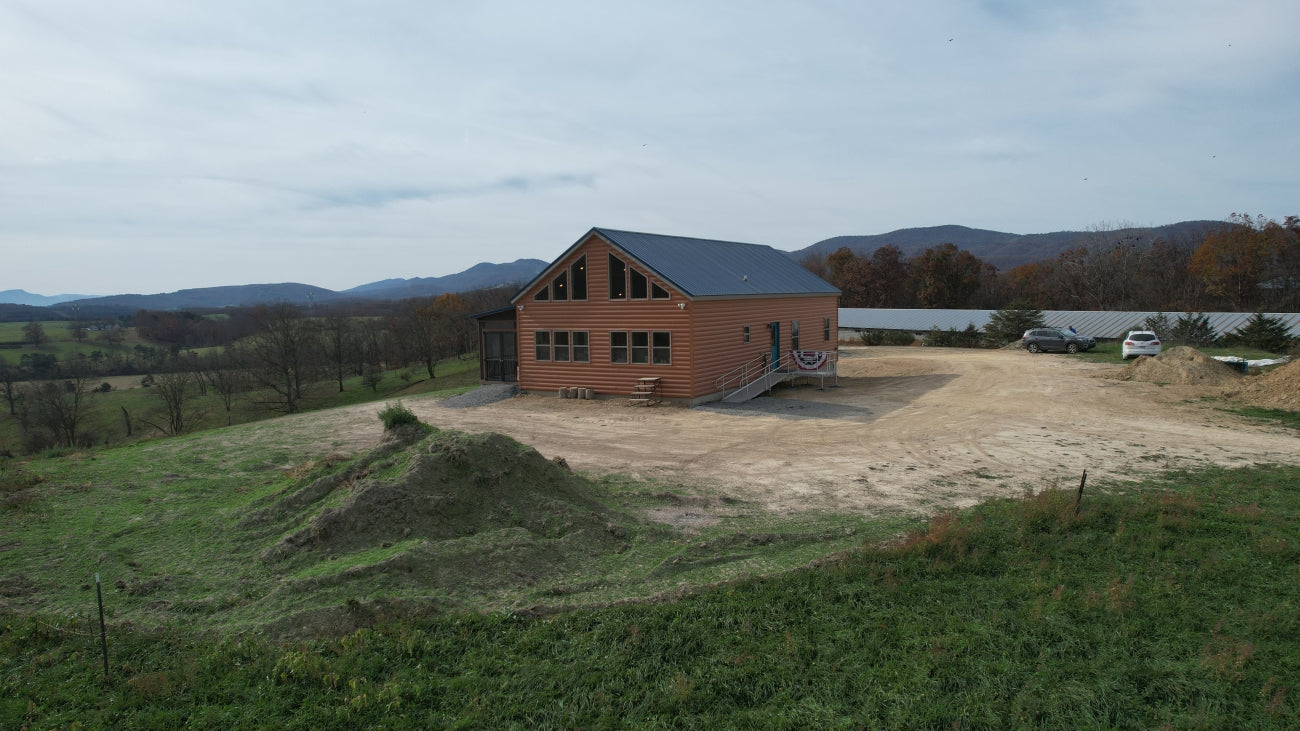 Amish Built Appalachian Cabin (Shipping and Set up based on the location of your state)