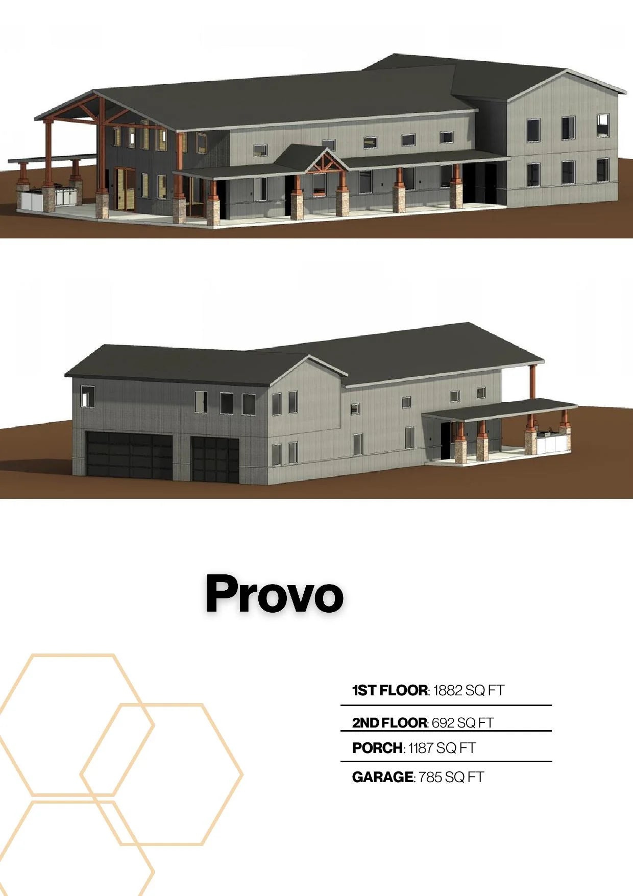 The Provo Barndominium House Kit