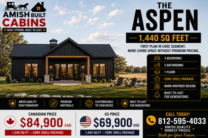 The Aspen Barndominium Kit