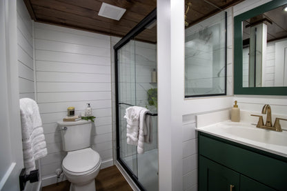 The LUXURY ASPEN A-Frame Tiny Home/ Park Model RV
