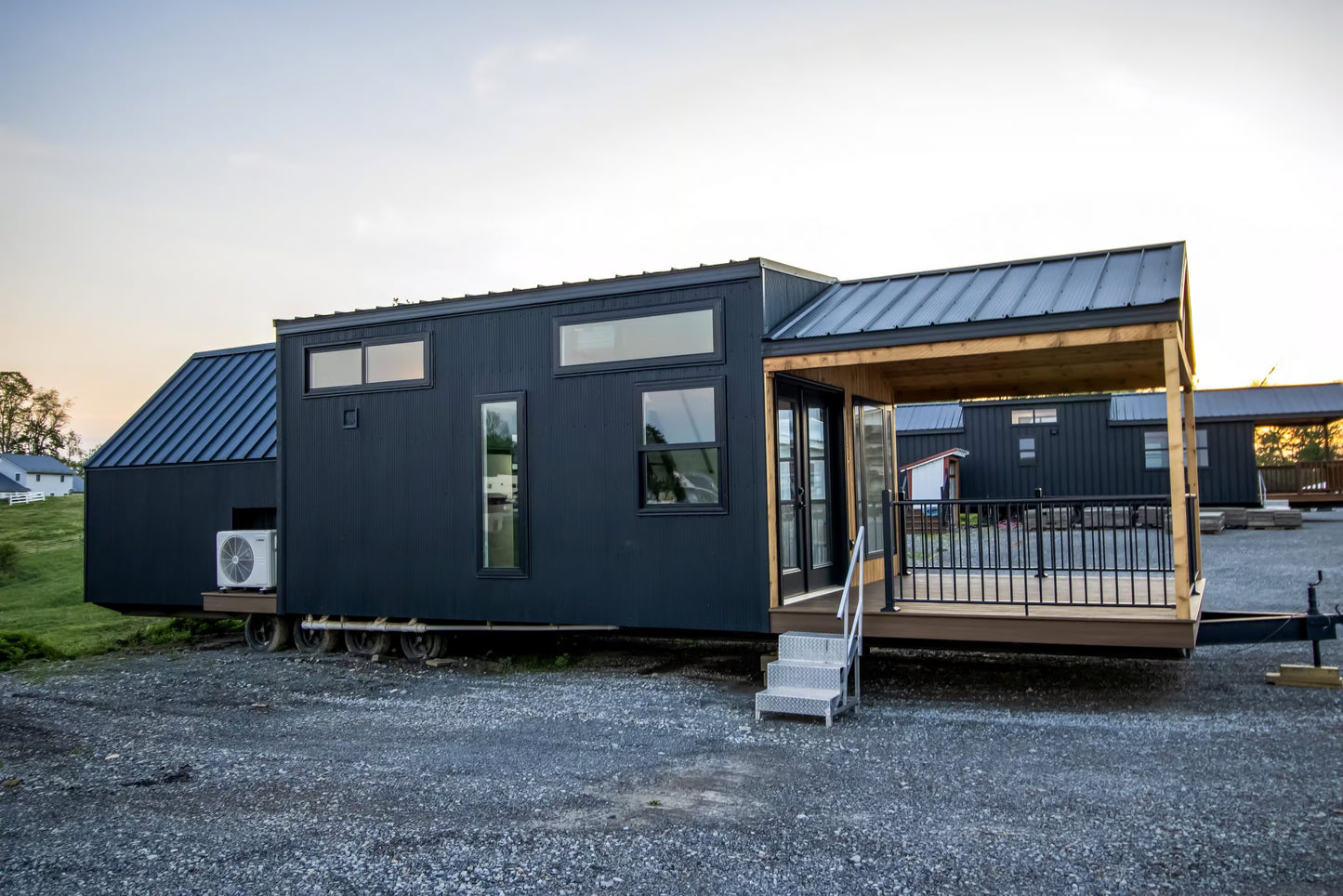 The LUXURY ASPEN A-Frame Tiny Home/ Park Model RV