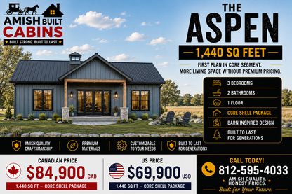 The Aspen Barndominium Kit