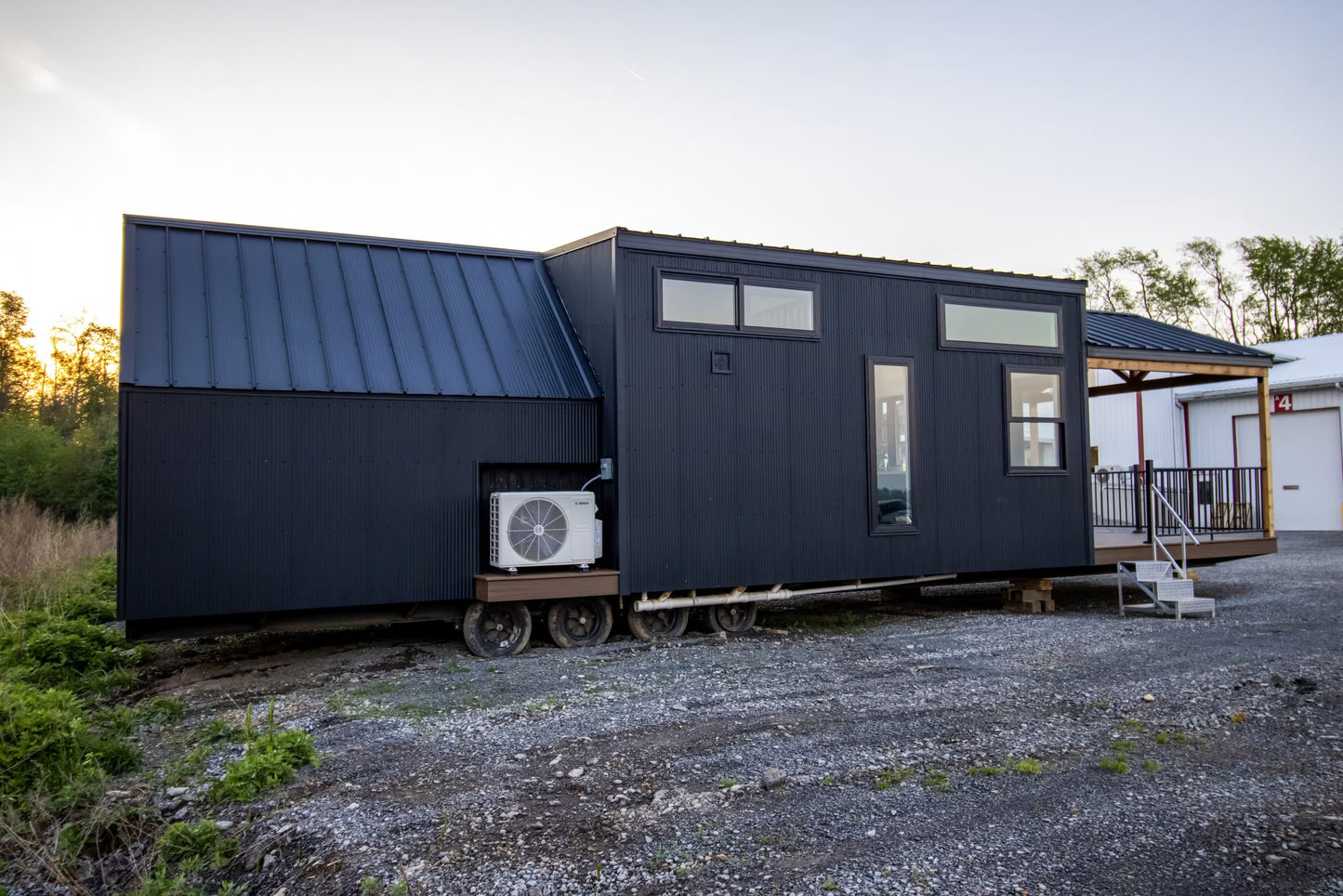 The LUXURY ASPEN A-Frame Tiny Home/ Park Model RV