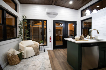 The LUXURY ASPEN A-Frame Tiny Home/ Park Model RV