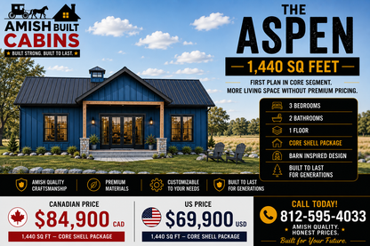 The Aspen Barndominium Kit