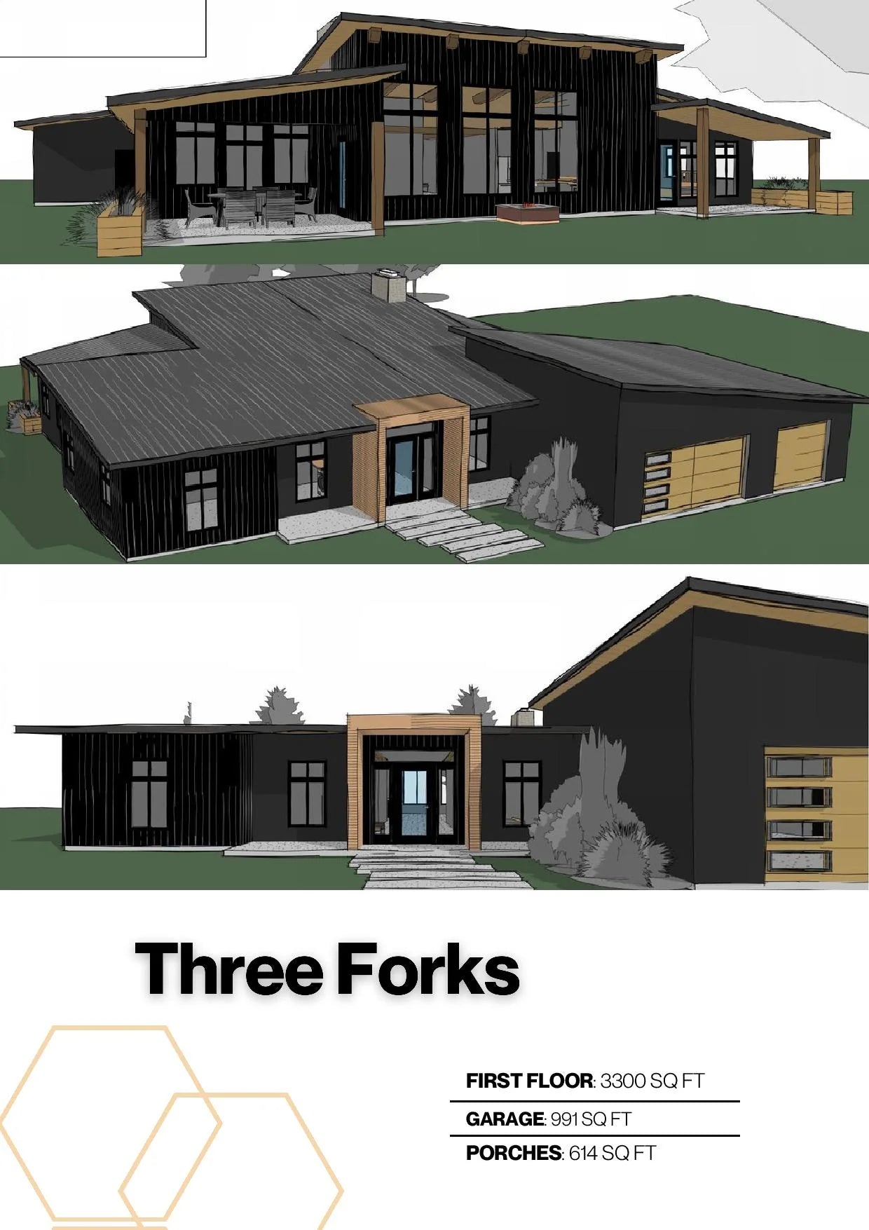 Three Forks Barndominium House Kit