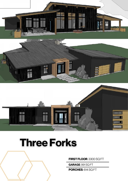 Three Forks Barndominium House Kit