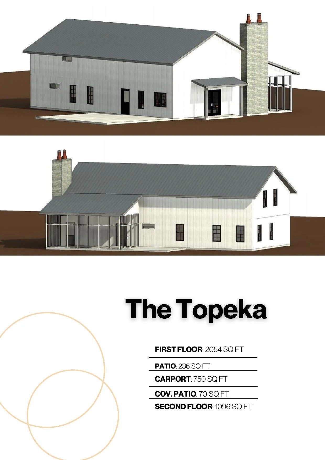 The Topeka Barndominium House Kit