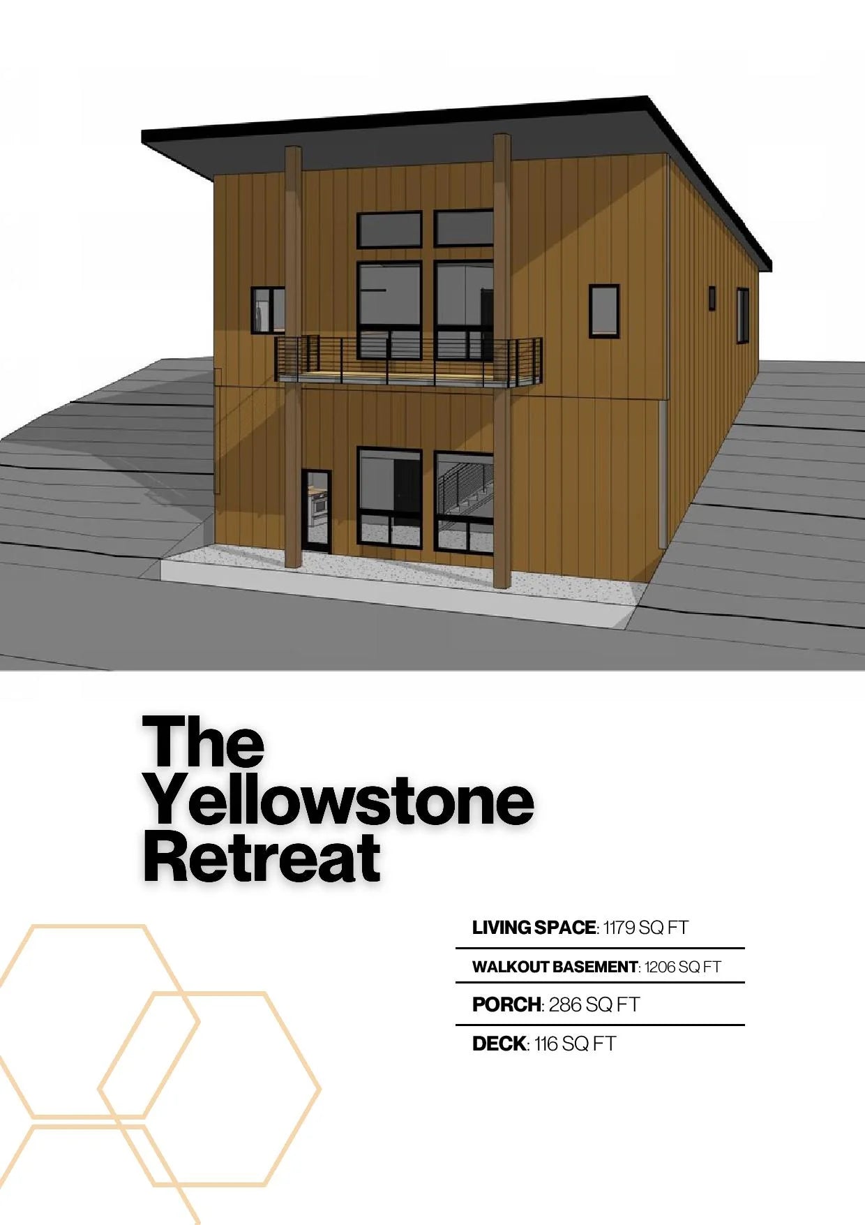 The Yellowstone Retreat Barndominium House Kit