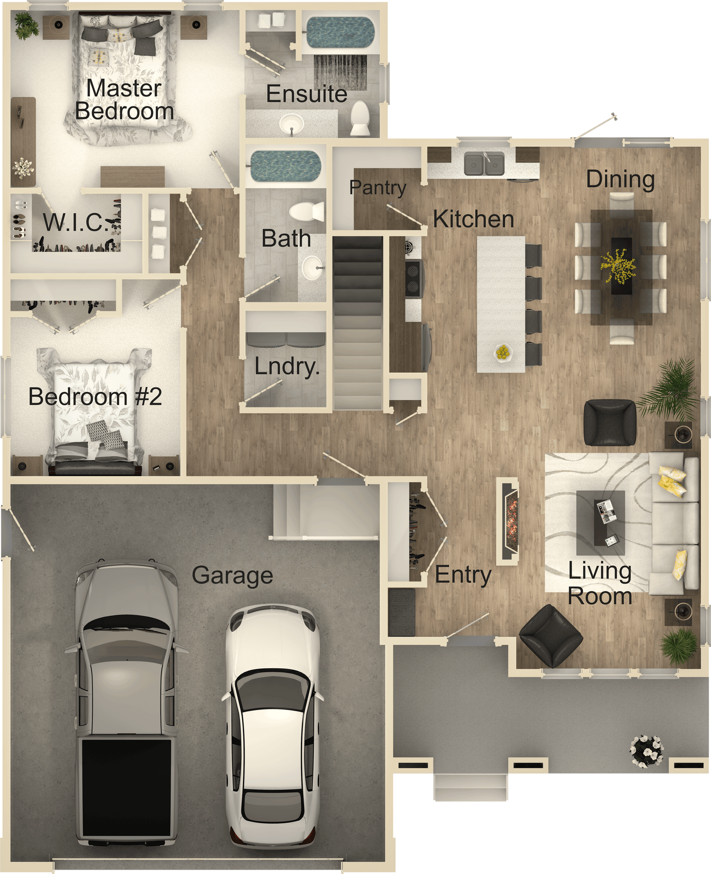 Harmony Hill House Kit (2 bed 2 bath)