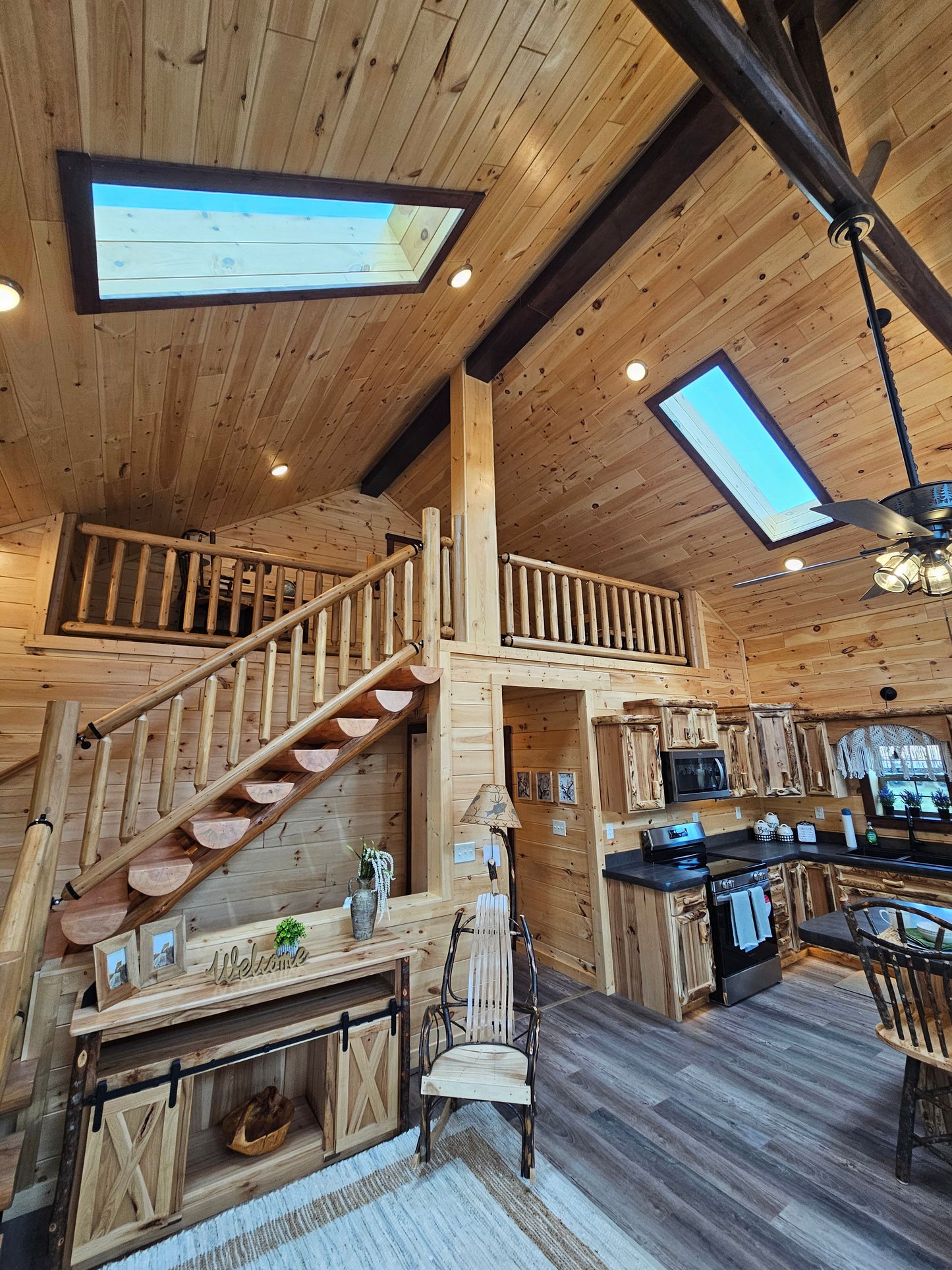 Amish Built Appalachian Cabin (Shipping and Set up based on the location of your state)