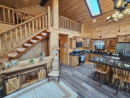 Amish Built Appalachian Cabin (Shipping and Set up based on the location of your state)