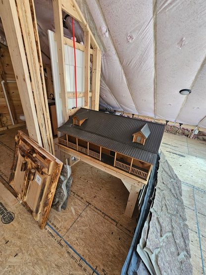 Amish Built Appalachian Cabin (Shipping and Set up based on the location of your state)