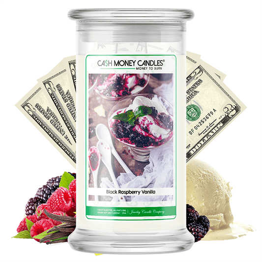 Black Raspberry Vanilla Cash Money Candle