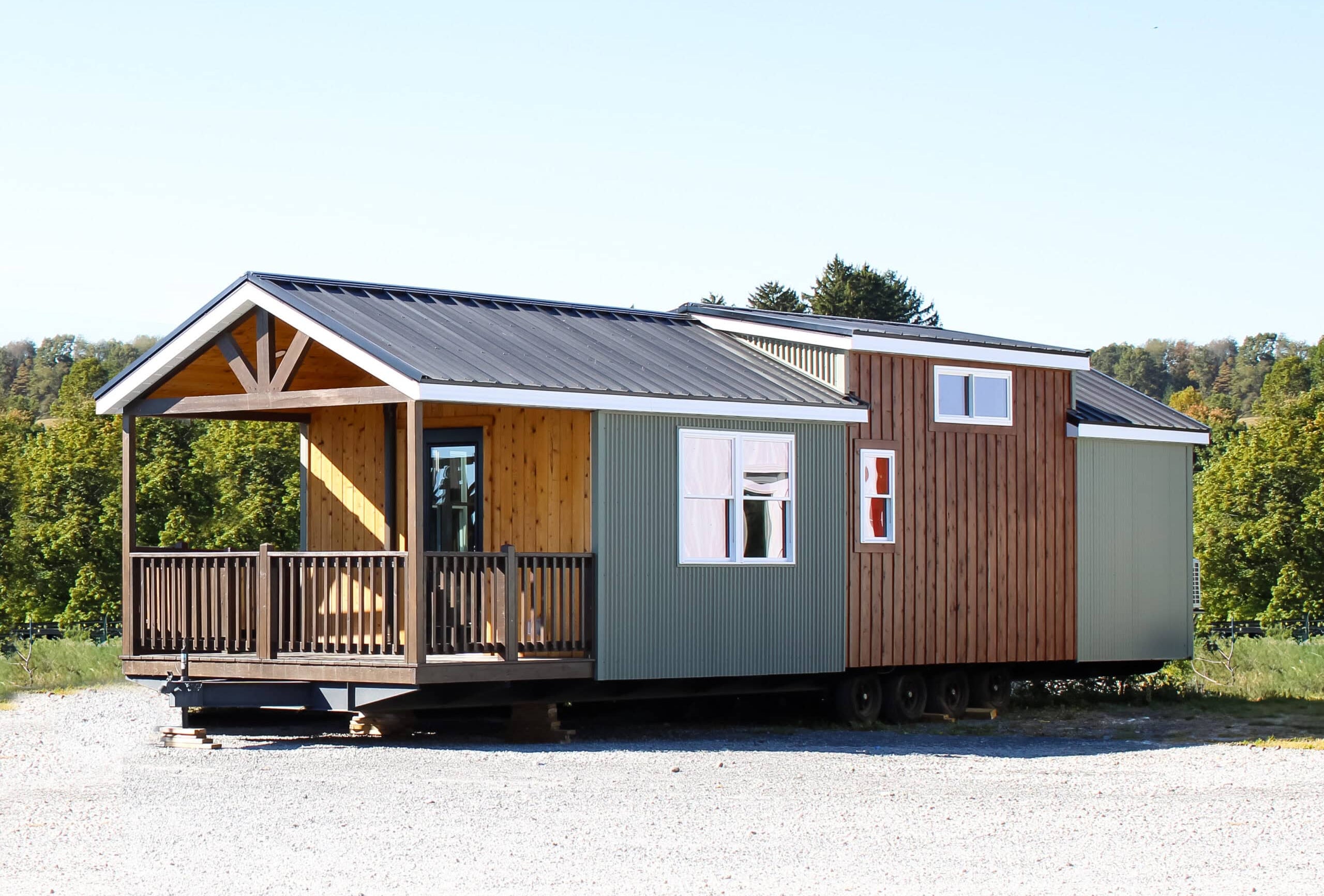 The BEARINGTON RV Park Model (NEW!) – Amish Built Cabins