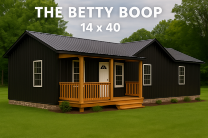 Betty Boop Cabin (Offered in 2 bed and 1 bath options)