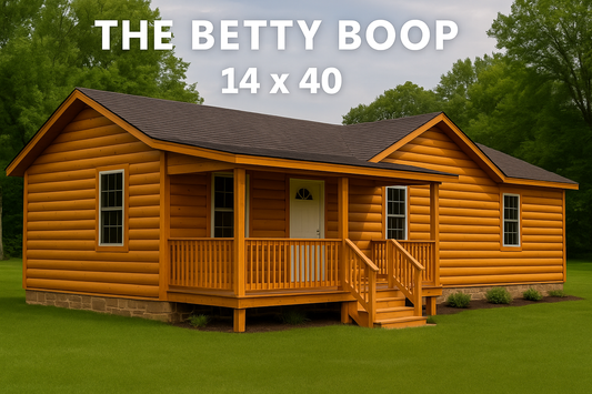 Betty Boop Cabin (Offered in 2 bed and 1 bath options)