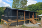 The Black Rancher Cabin (2 bed 2 bath, 2 bed 1 bath or 1 bed 1 bath options)
