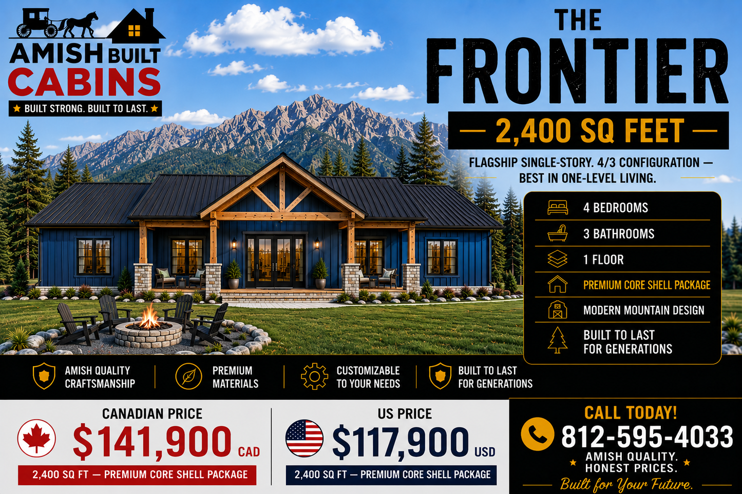The Frontier Barndominium Kit