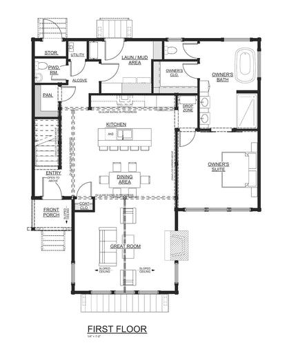 The Bluejay Log Home Plan - Log Home Kit